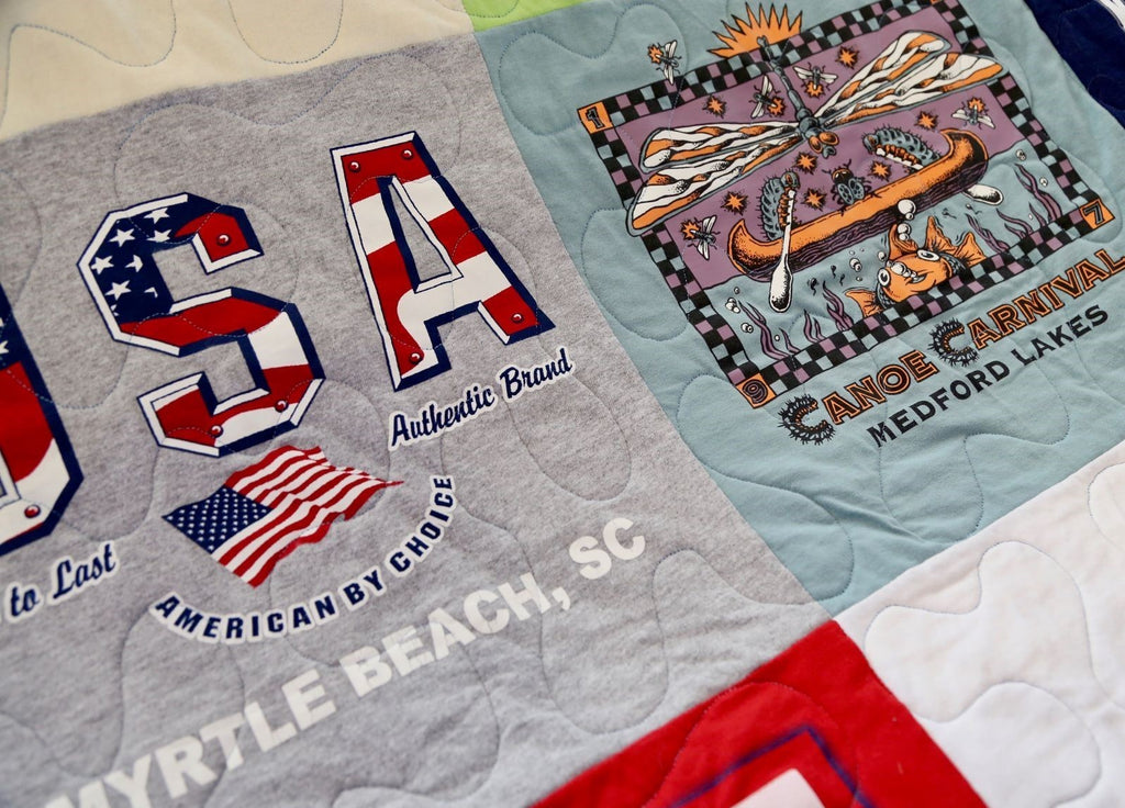 premium t-shirt quilt