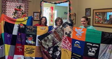 Unwrapping Memories: Why T-Shirt Quilts Make Perfect Christmas Gifts
