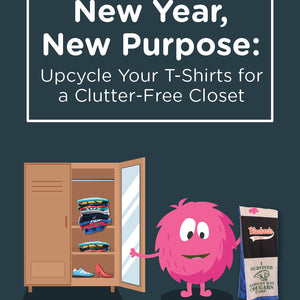 New Year, New Purpose: Upcycle Your T-Shirts for a Clutter-Free Closet