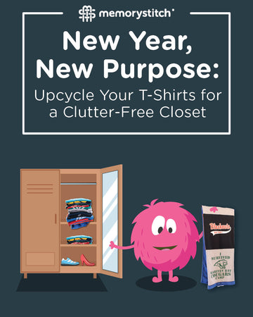 New Year, New Purpose: Upcycle Your T-Shirts for a Clutter-Free Closet