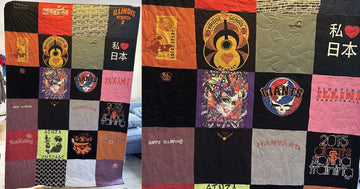 A Parent’s Love Lives Forever: Immortalizing a Close Mother-Daughter Relationship with a Memorial T-Shirt Quilt