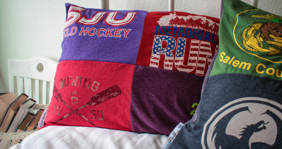 Tee top shirt pillows