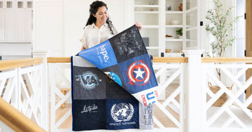 Commemorate Your Service with a T-Shirt Quilt