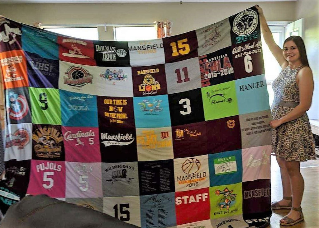 t-shirt quilt gift