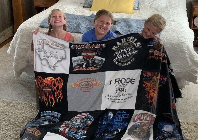 harley t-shirt quilt