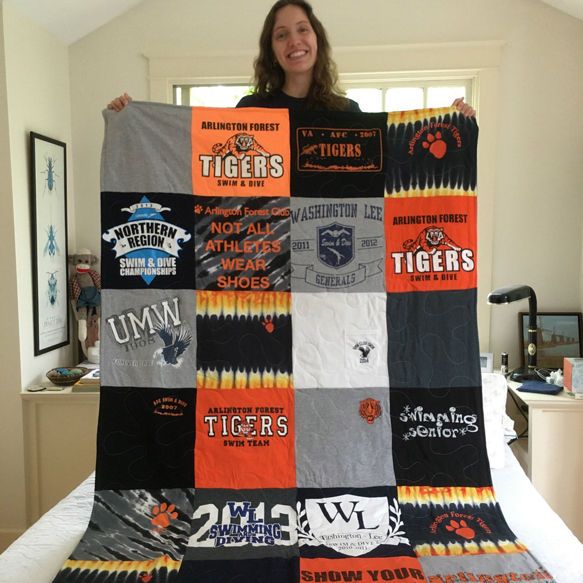 Premium T-Shirt Quilts | Create a High-End T-Shirt Blanket - MemoryStitch