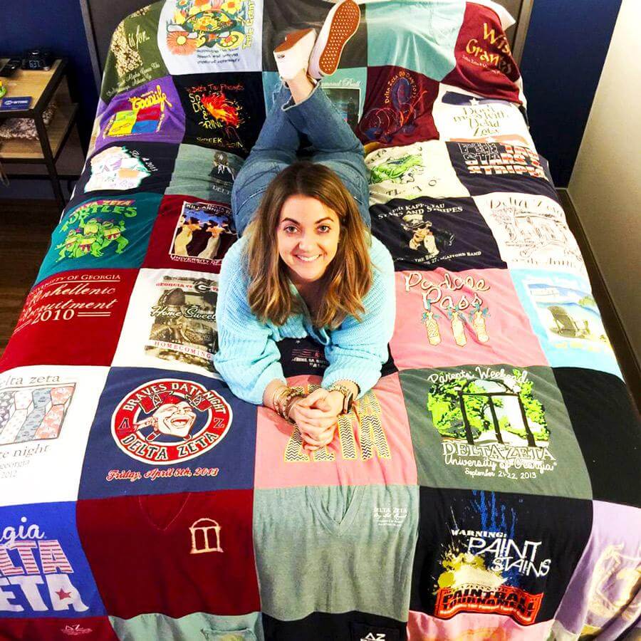 T-Shirt Quilts & Blankets, Memory Quilts Made from T-Shirts
