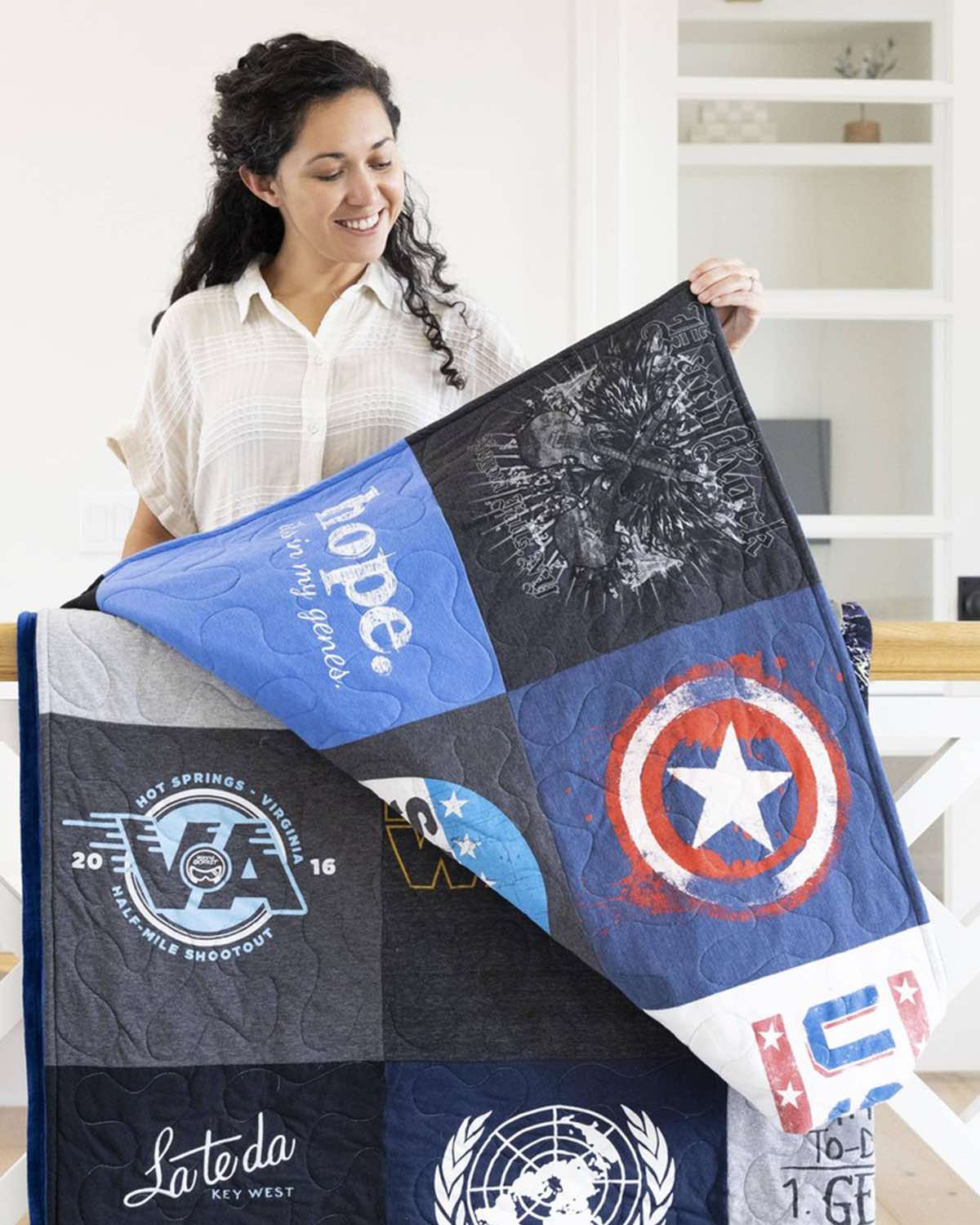 Premium Double Sided T Shirt Quilts