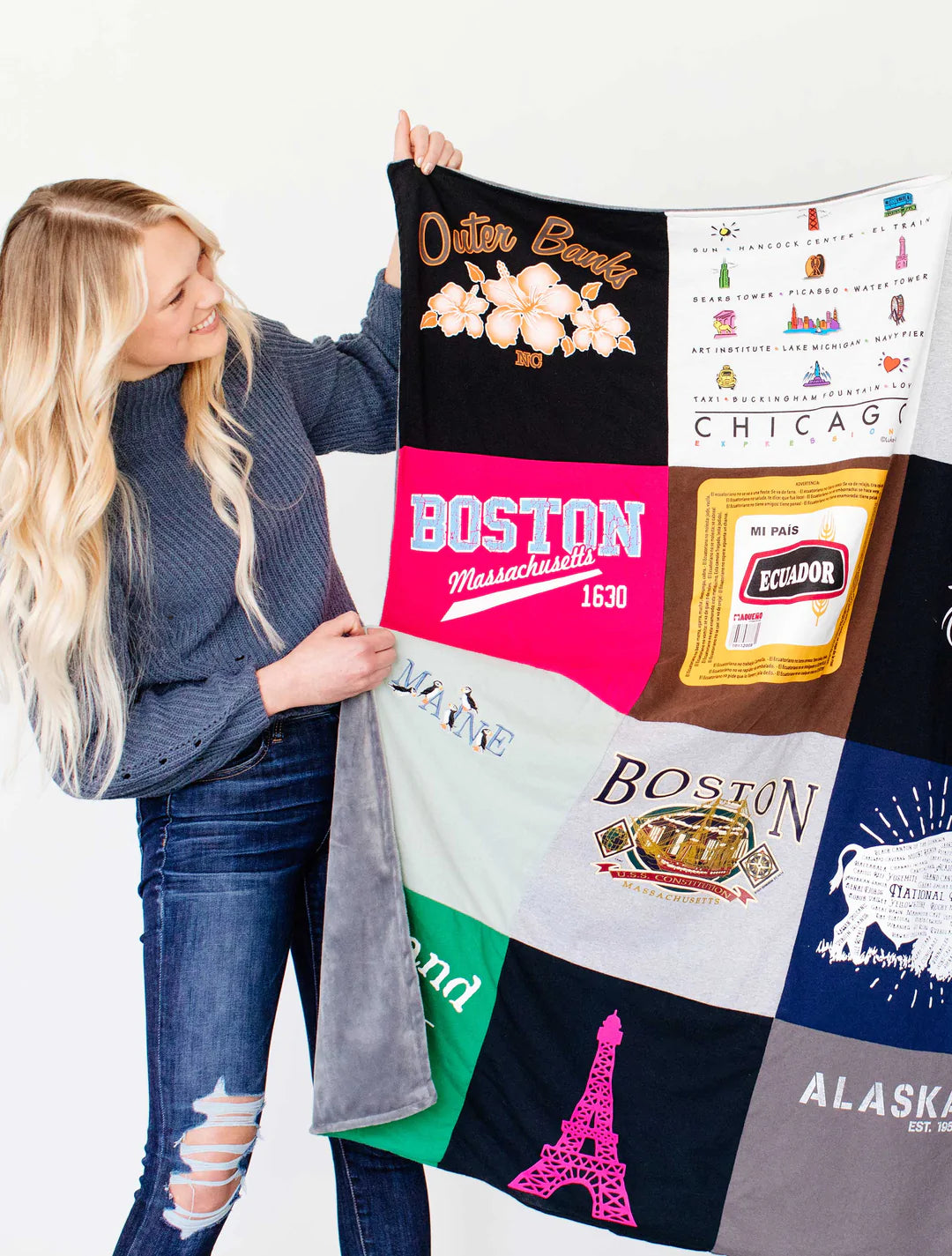 T-Shirt Quilts | Create a Custom T-Shirt Blanket - MemoryStitch